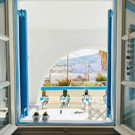 Ferienhaus Trendy 2 Bd House W Balcony Close To Ornos (Mykonos)